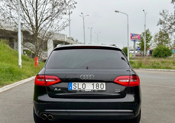 Audi A4 cena 37500 przebieg: 299111, rok produkcji 2013 z Wrocław małe 79
